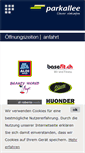 Mobile Screenshot of parkallee.ch